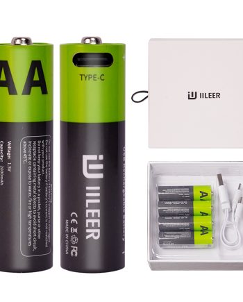 USB-C Rechargeable AA Battery 2000mAh