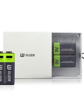 USB-C Rechargeable 9V Battery 650mAh